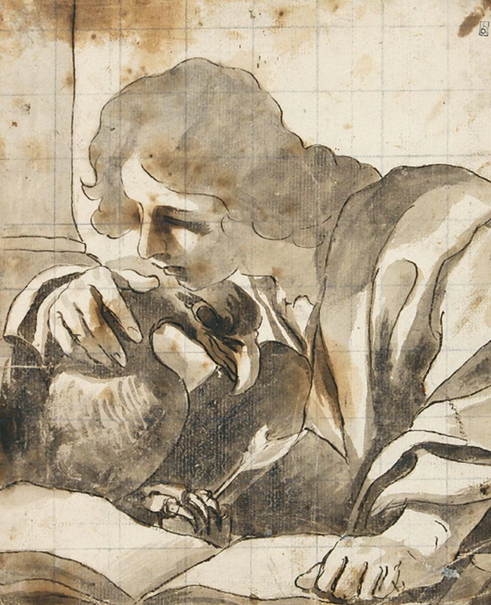 Il giovane - Studio per l'evangelista Giovanni